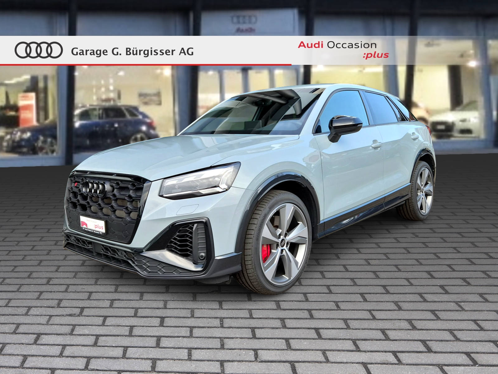 AUDI SQ2 TFSI quattro S-tronic Pfeilgrau Perleffekt