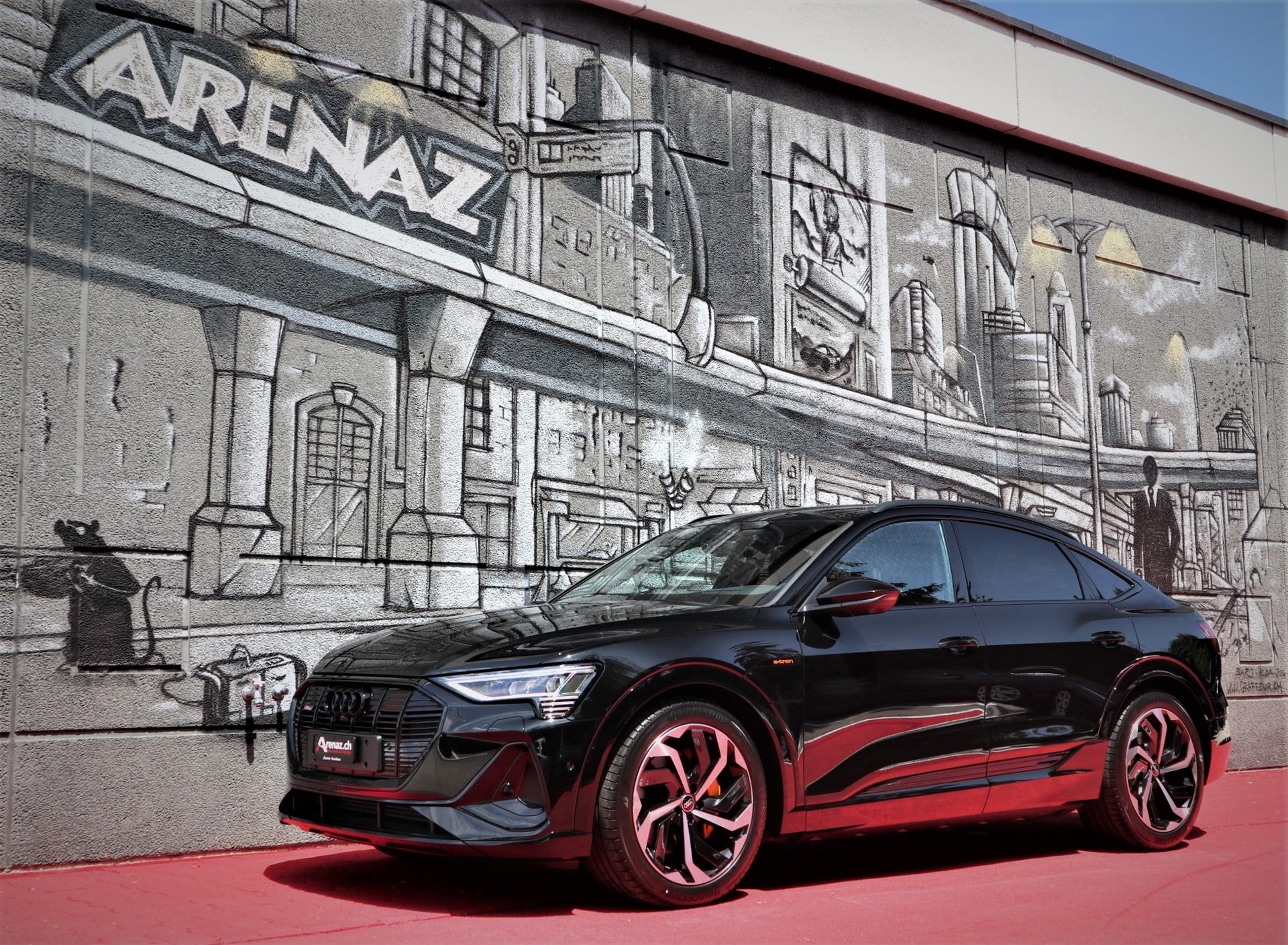 AUDI e-tron 55 Sportback S Line Black Edition quattro-image-2
