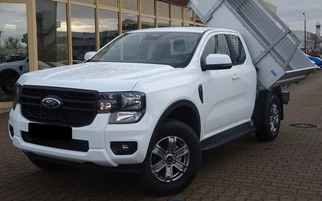 FORD Ranger XLT 3.0 Eco Blue e-4WD Automat mit Drei-Seitenkipper-image-0