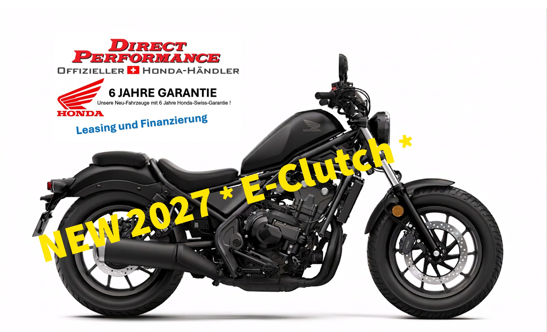 HONDA CMX500 Rebel * E-Clutch * 2027