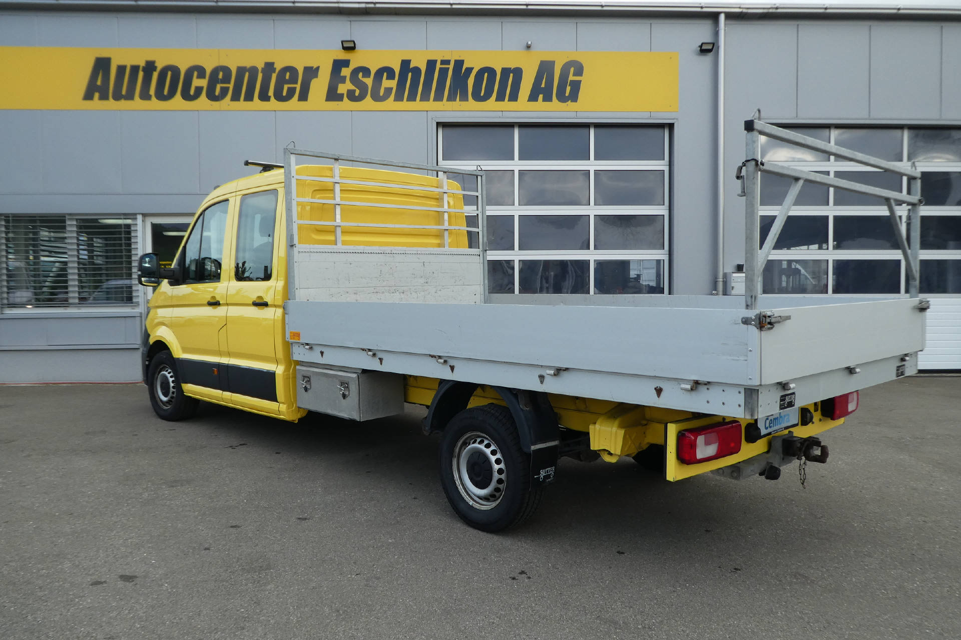 VW Crafter 35 DKab.-Pick-up 4490 2.0 BI-TDI 177 Entry 4Motion*Automat*Navi*-image-6