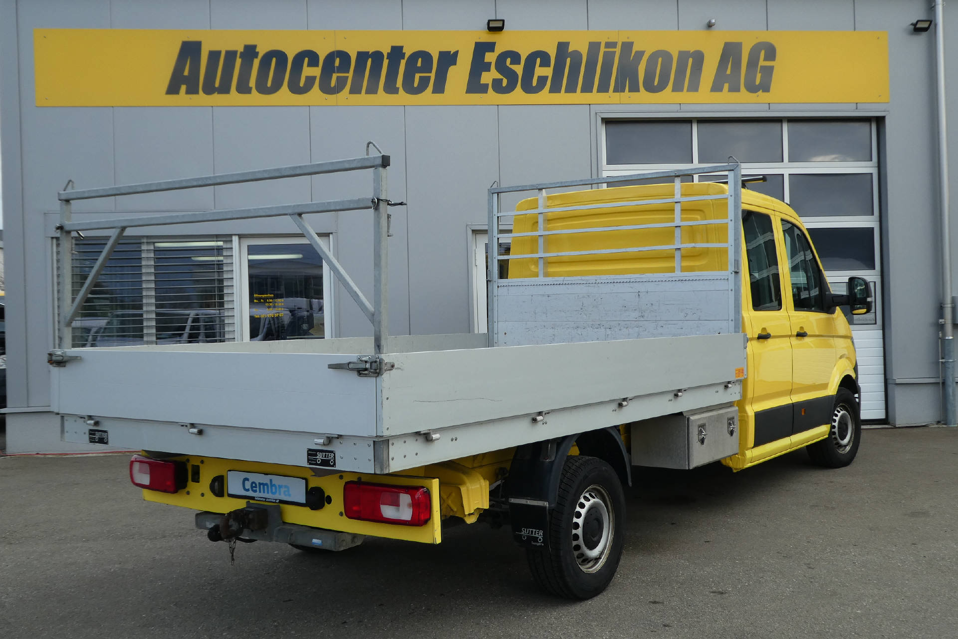 VW Crafter 35 DKab.-Pick-up 4490 2.0 BI-TDI 177 Entry 4Motion*Automat*Navi*-image-4