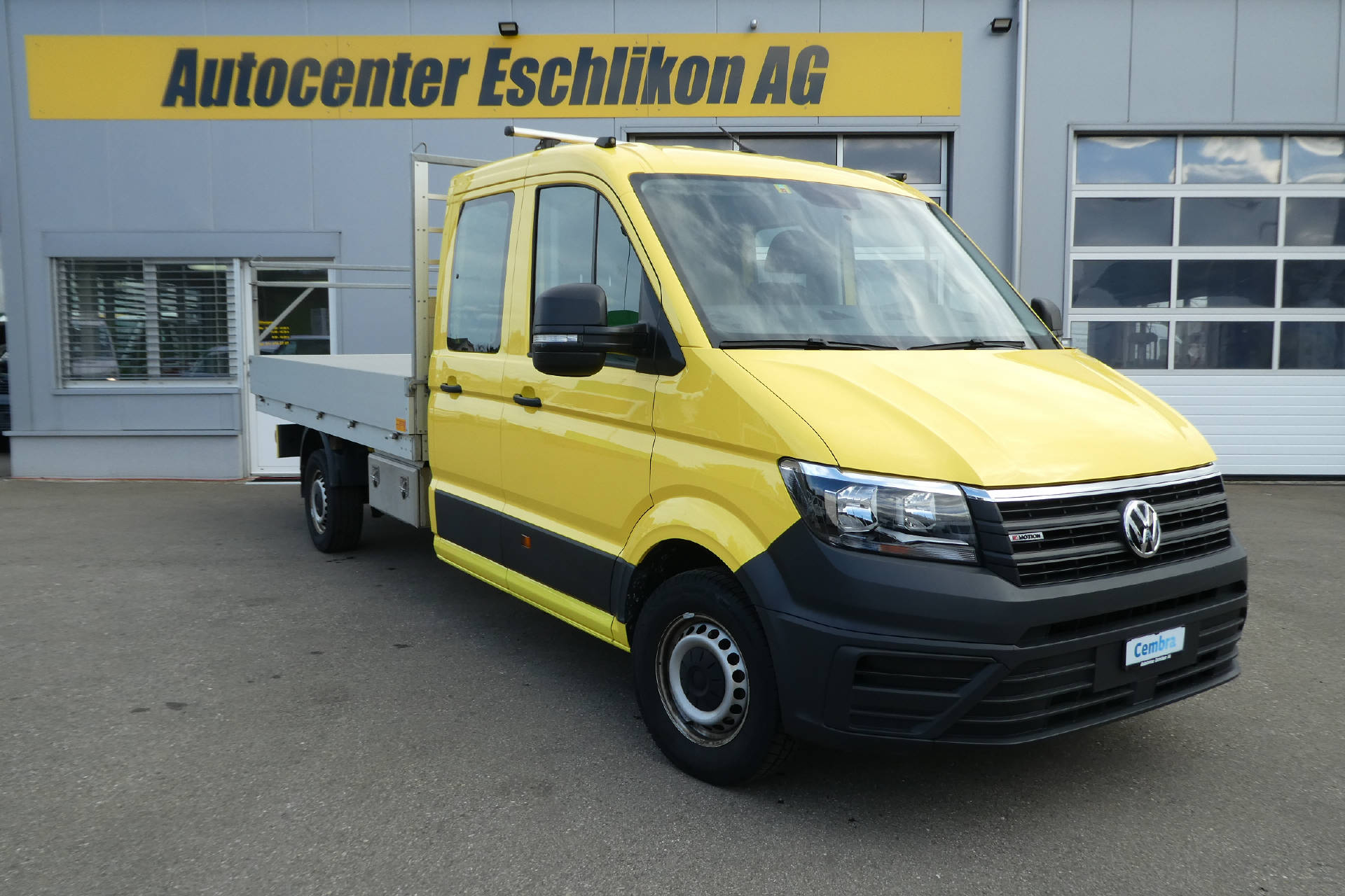 VW Crafter 35 DKab.-Pick-up 4490 2.0 BI-TDI 177 Entry 4Motion*Automat*Navi*-image-2