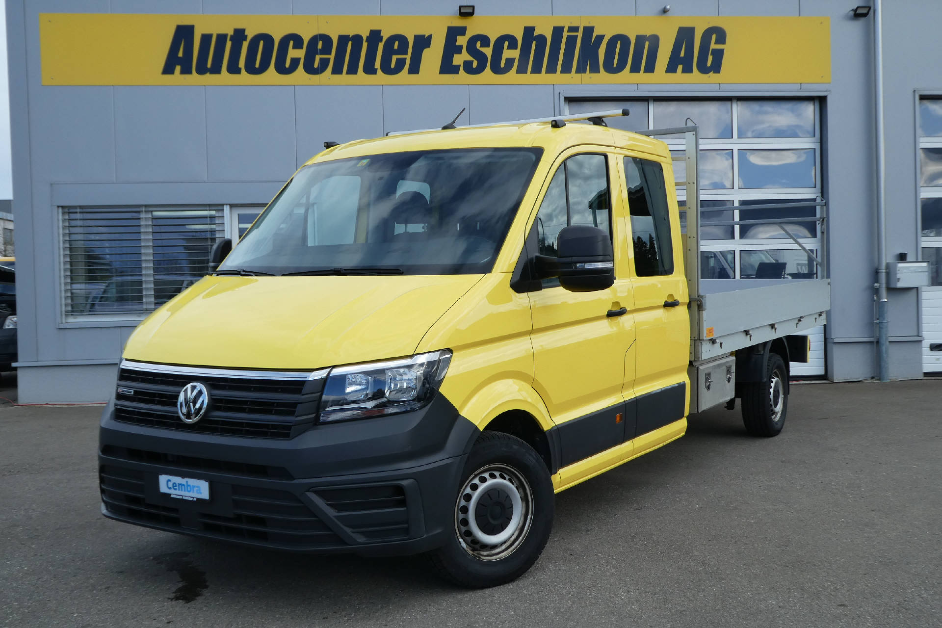 VW Crafter 35 DKab.-Pick-up 4490 2.0 BI-TDI 177 Entry 4Motion*Automat*Navi*-image-0