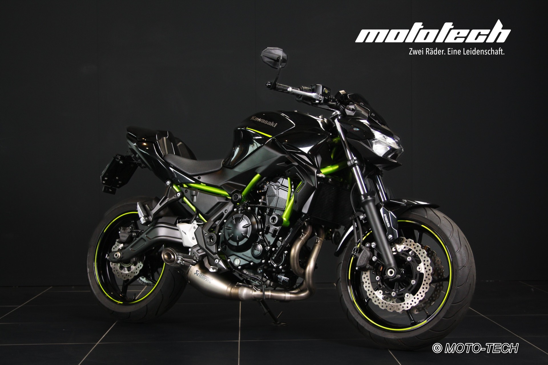 KAWASAKI Z 650 SE (35kW) STAGE1 + AKRAPOVIC