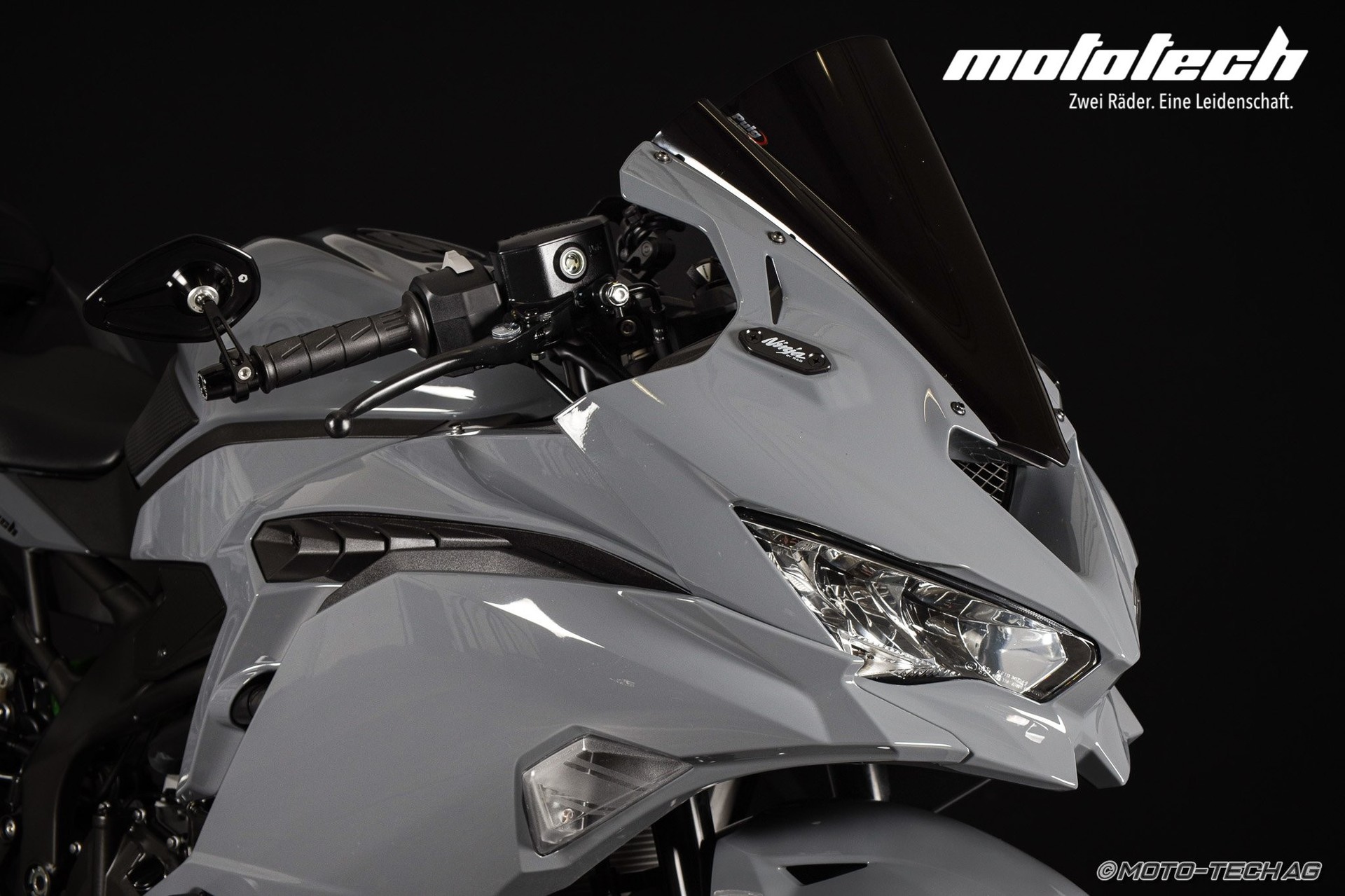 KAWASAKI Ninja ZX-4RR (35kW) STAGE 1 Stonehenge Grey-image-7