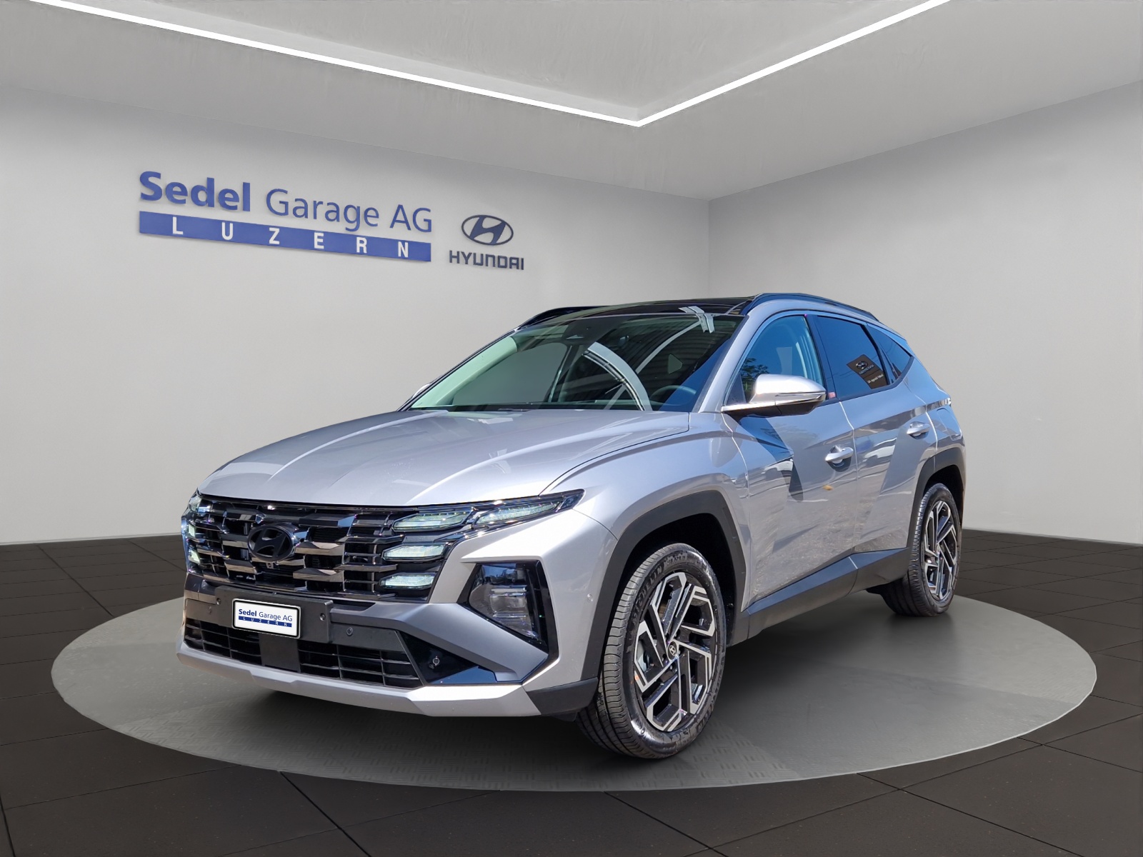 HYUNDAI Tucson 1.6 T-GDi HEV Vertex Swiss Edition 4WD-image-0