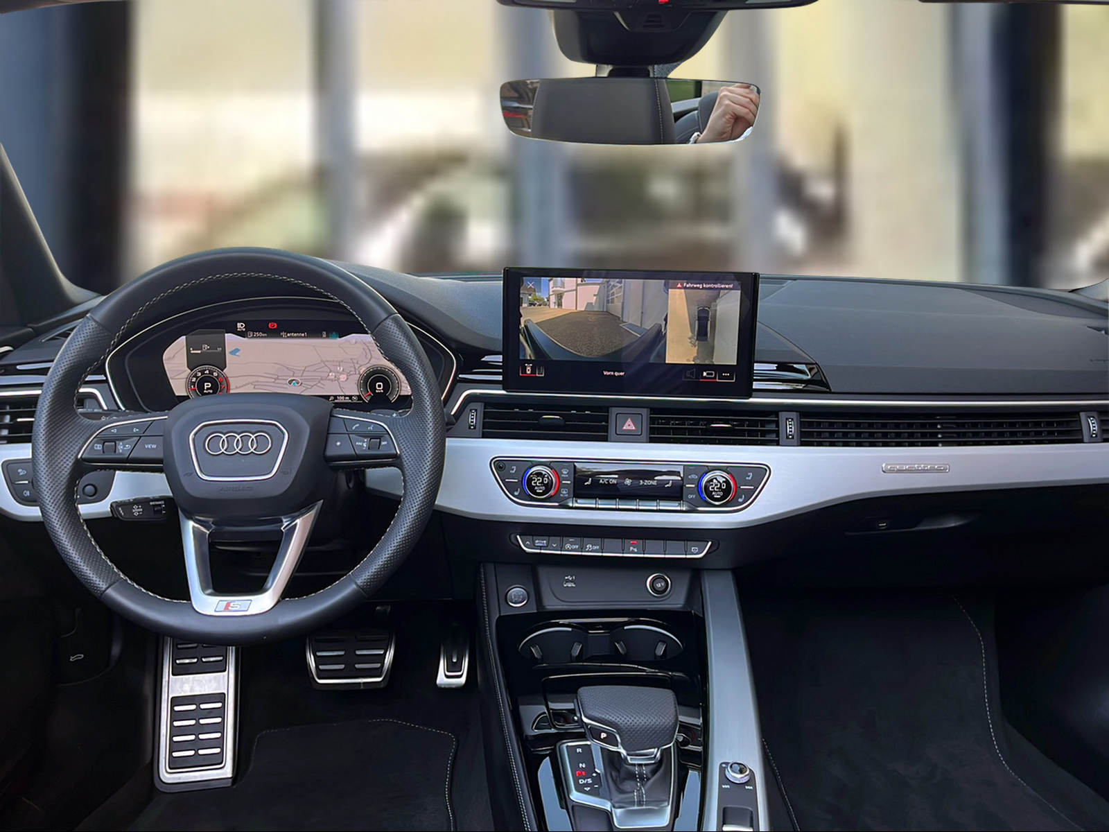 AUDI audi A5 Cabriolet 40 TFSI S-Line Attraction S-tronic quattro Navarablau Metallic-image-6