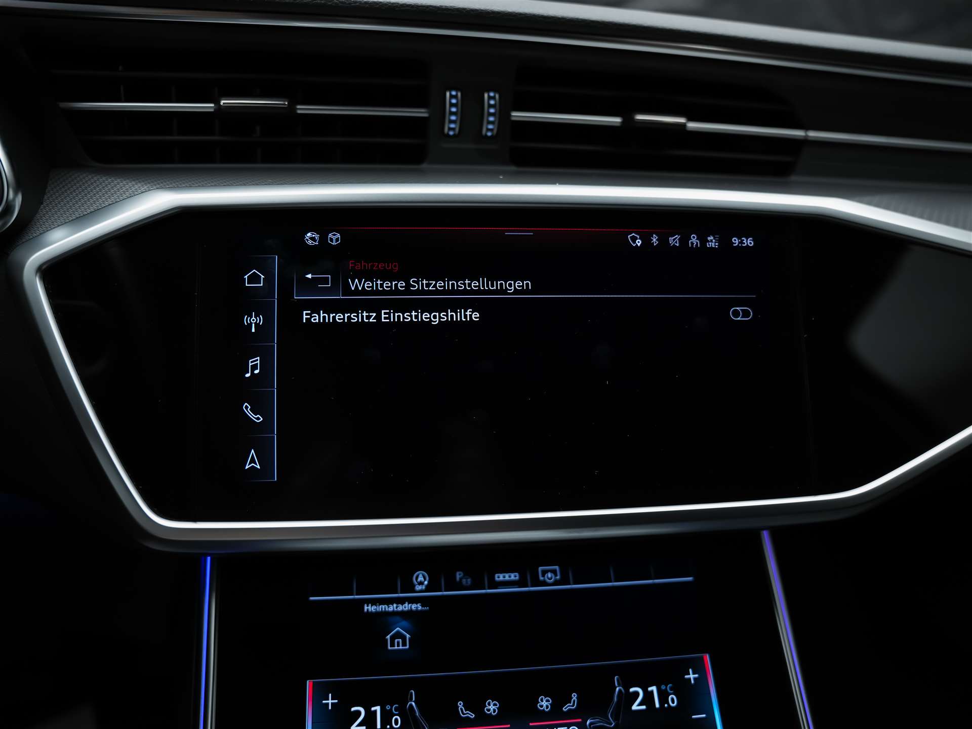 AUDI A6 Limousine 40 TDI Sport quattro S-tronic *ALL BLACK*21" Felgen*Voll Leder*-image-36