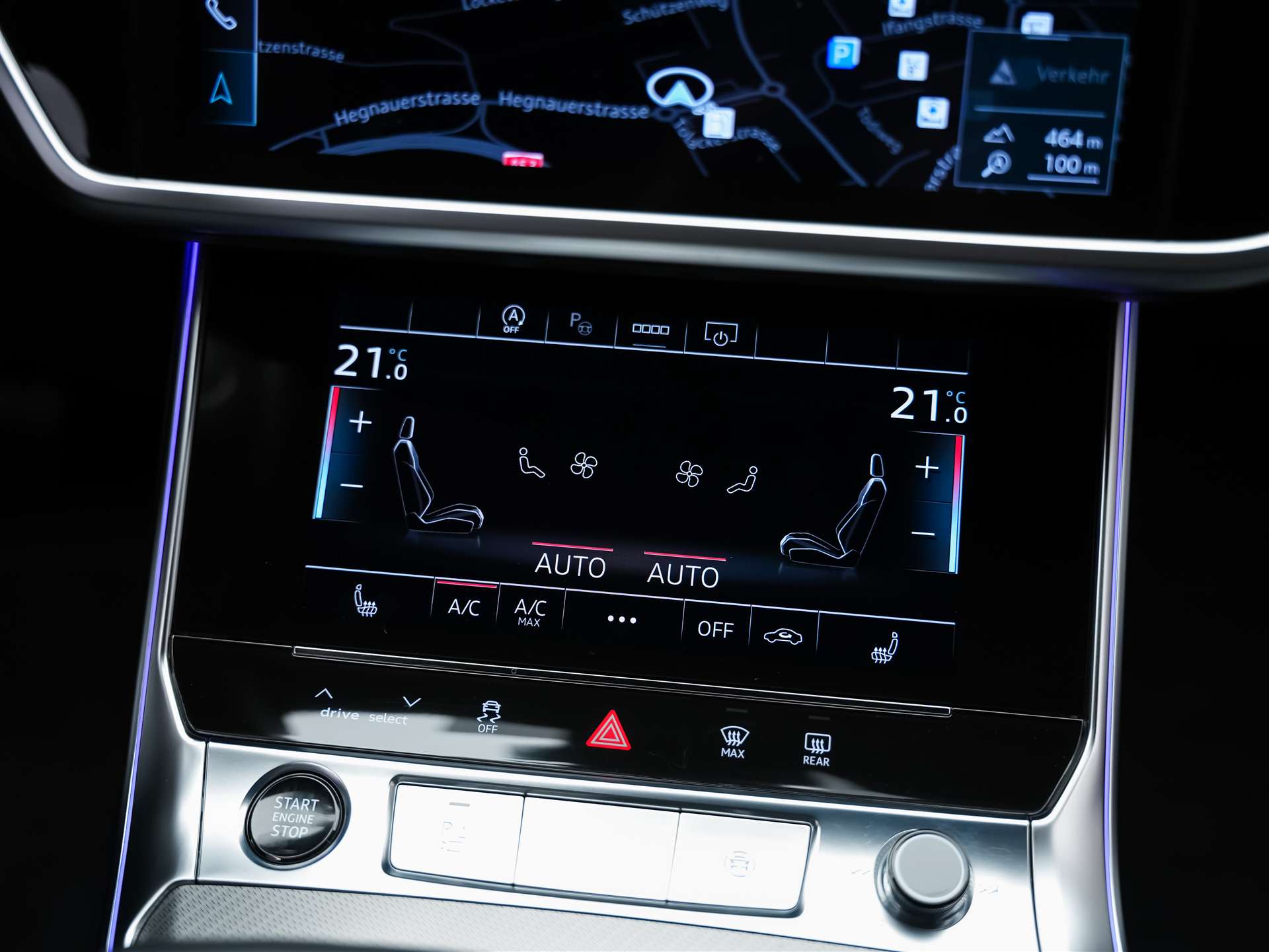 AUDI A6 Limousine 40 TDI Sport quattro S-tronic *ALL BLACK*21" Felgen*Voll Leder*-image-22