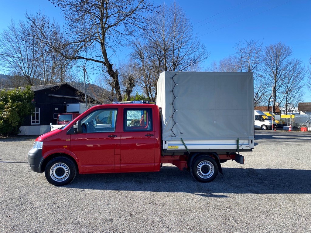 VW T5 2.5 TDI PD 4MOTION Brücke mit Blache-image-6