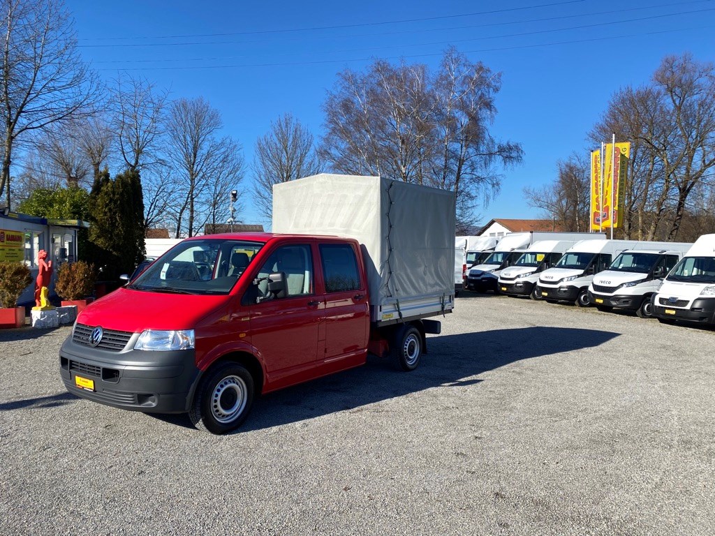 VW T5 2.5 TDI PD 4MOTION Brücke mit Blache-image-1
