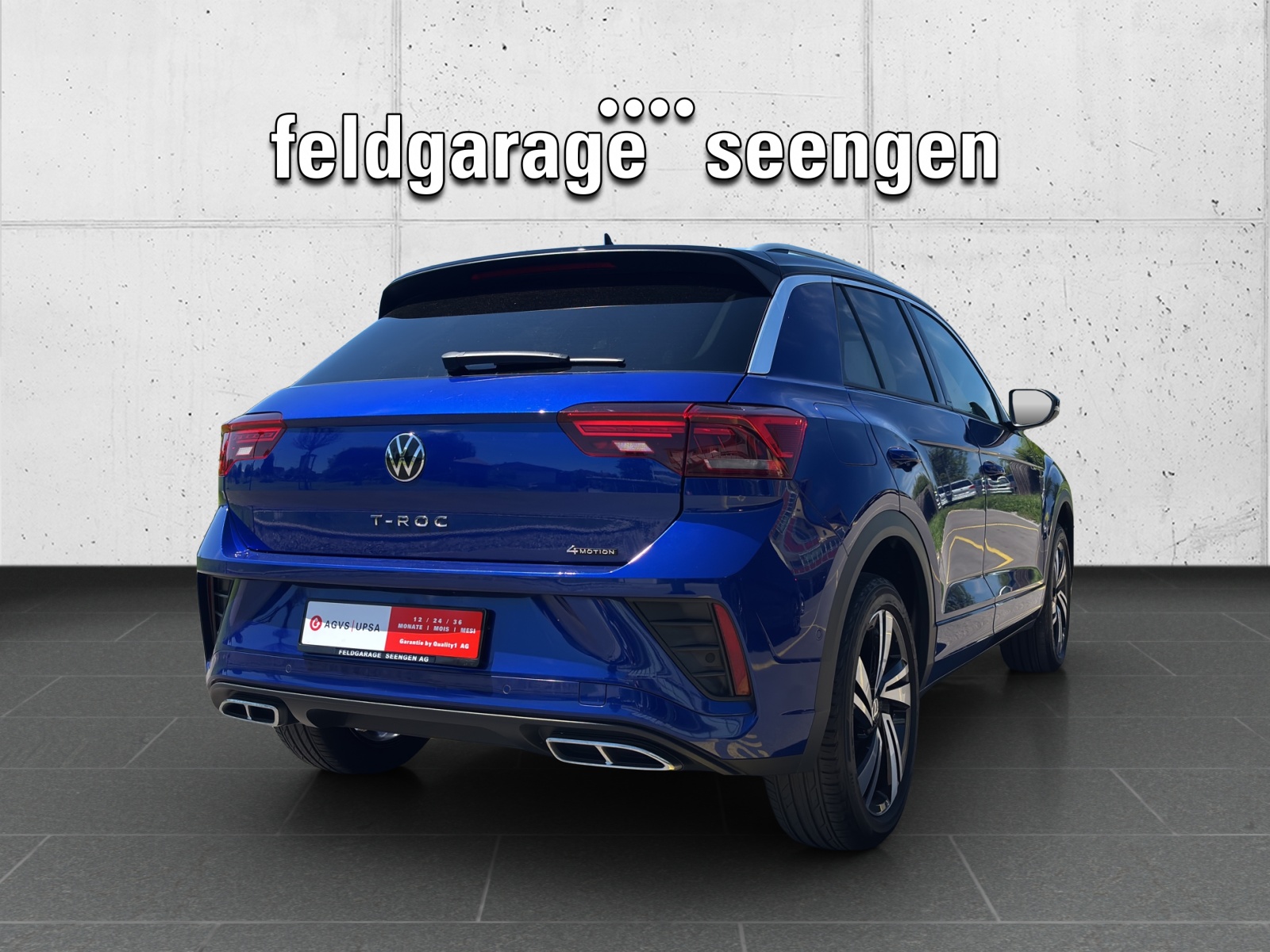 VW New T-Roc 2.0 TSI R-Line DSG 4Motion mit AHK, Standheizung & Winterräder-image-4