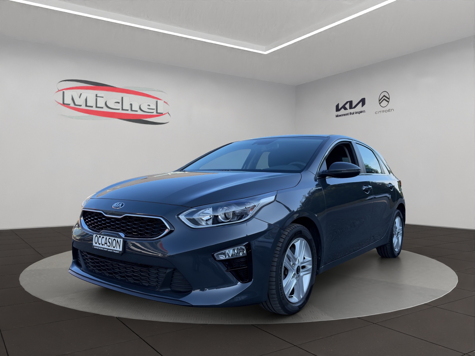 KIA Ceed 1.5 T-GDi MHEV Power DCT / Rückfahrkamera / Einparkhilfe hinten / Tempomat / Alarmanlage / inkl. Winterreifen-image-0