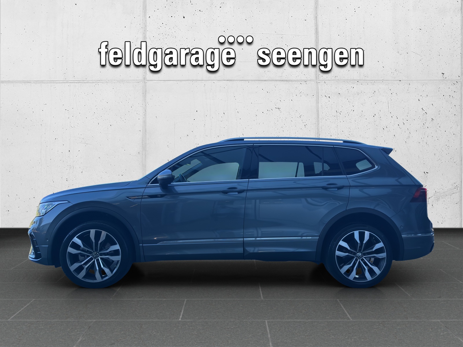 VW Tiguan Allspace 2.0 TDI SCR R-Line 4Motion DSG mit AHK, Panorama-Schiebedach, Winterräder, usw.-image-1