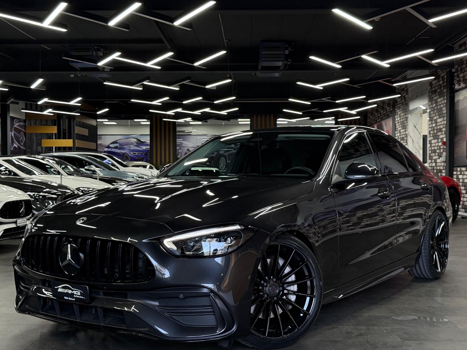 MERCEDES-BENZ C 180 AMG (C63s AMG Bodykit) Limited Dark Grey Performance 5 Jahre Werksgarantie & Gratisservice