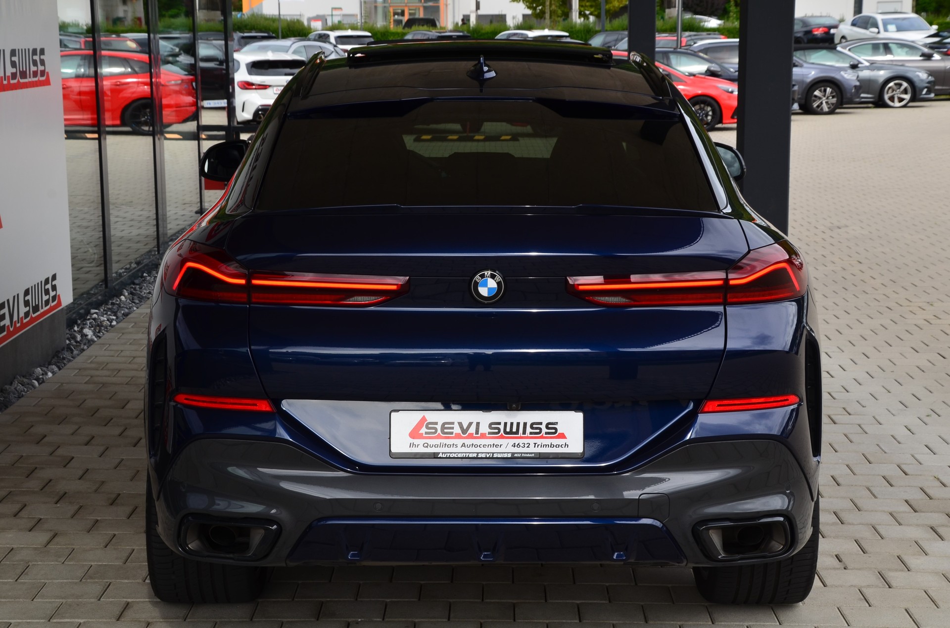BMW X6 xDrive 48V 40d Steptronic M Sport Tansanitblau*Frisch ab MFK,1 Jahr oder 20'000km Garantie*-image-5