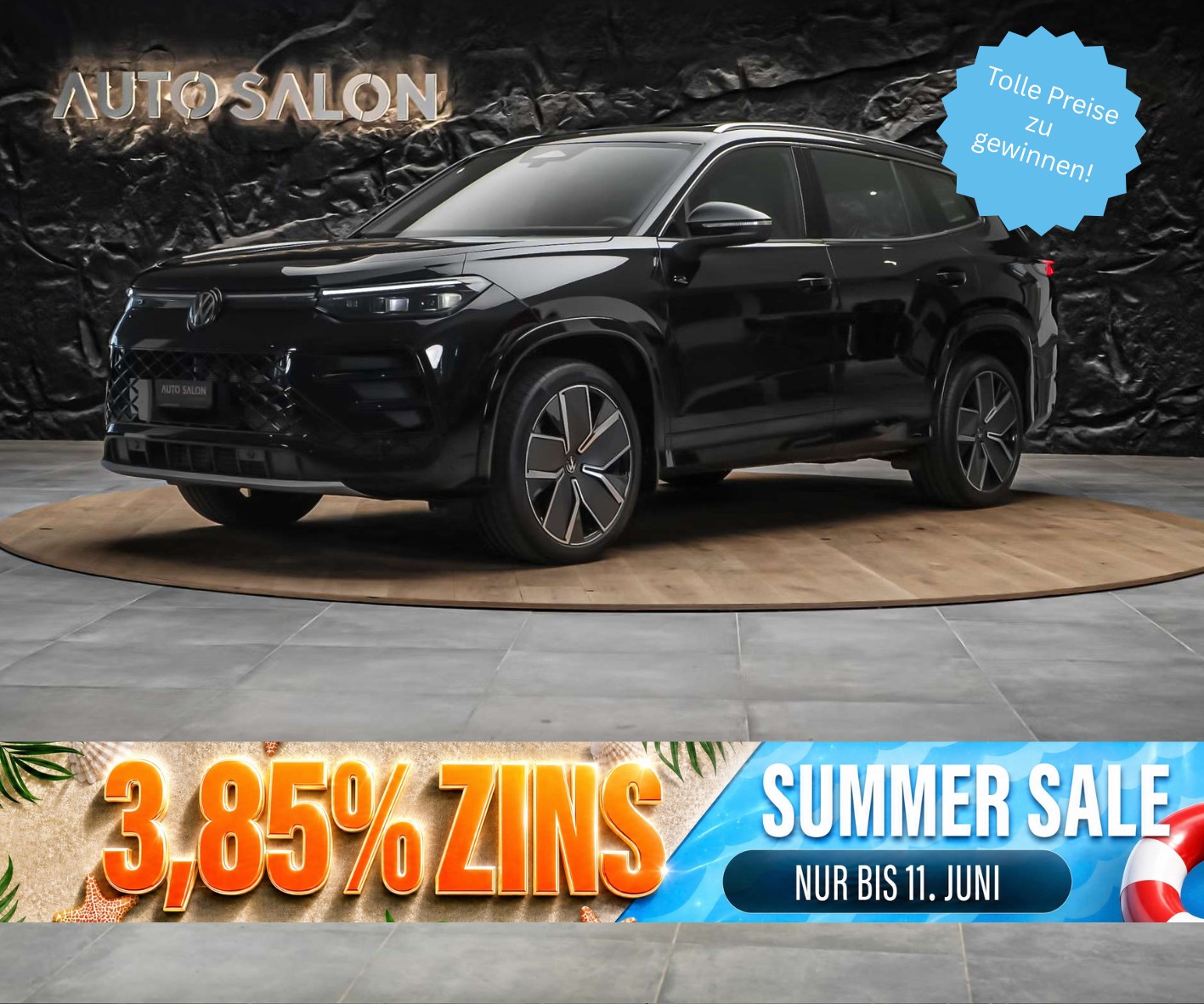 VW Tayron 2.0 TSI R-Line DSG 4motion *7 Sitze*Panorama*Massage*-image-0