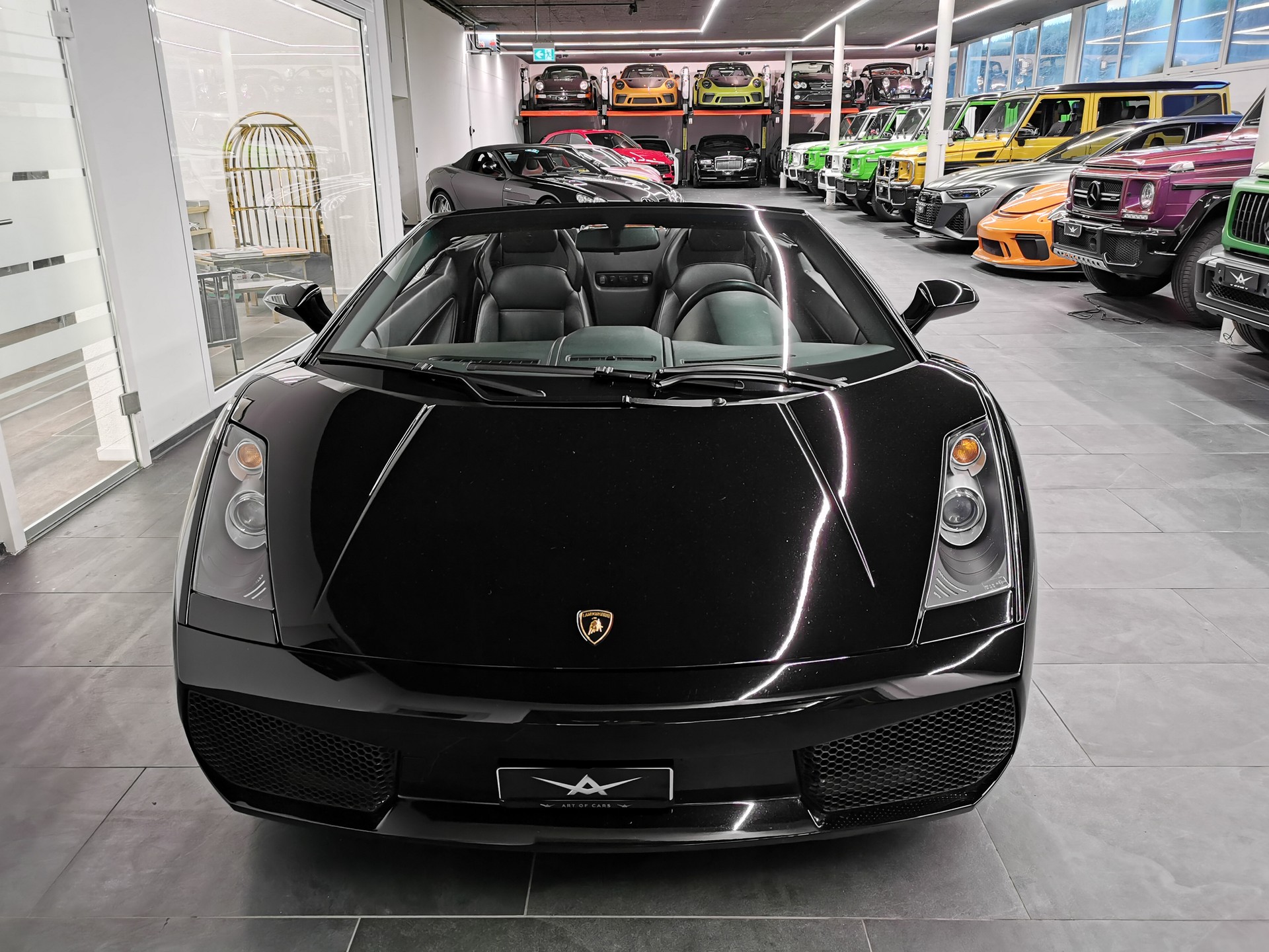 LAMBORGHINI Gallardo 5.0 V10 Spyder ALL BLACK, LIFTSYSTEM, AB SERVICE UND MFK-image-1