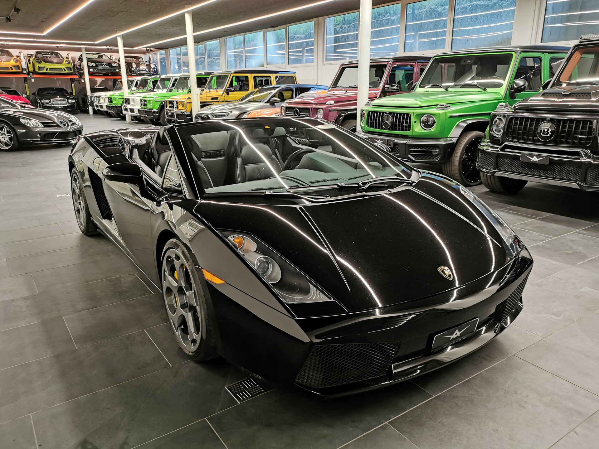LAMBORGHINI Gallardo 5.0 V10 Spyder ALL BLACK, LIFTSYSTEM, AB SERVICE UND MFK-image-8