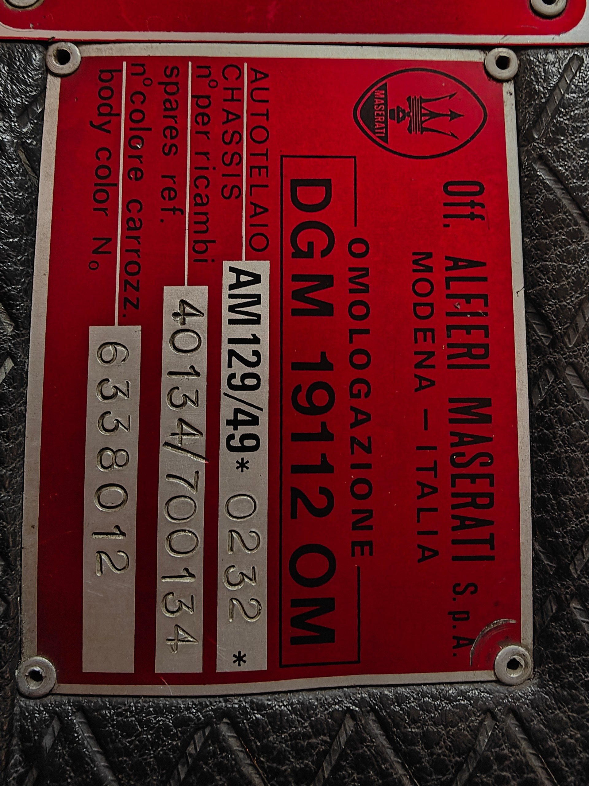 MASERATI 4.9 nur 25 Gebaut-image-6