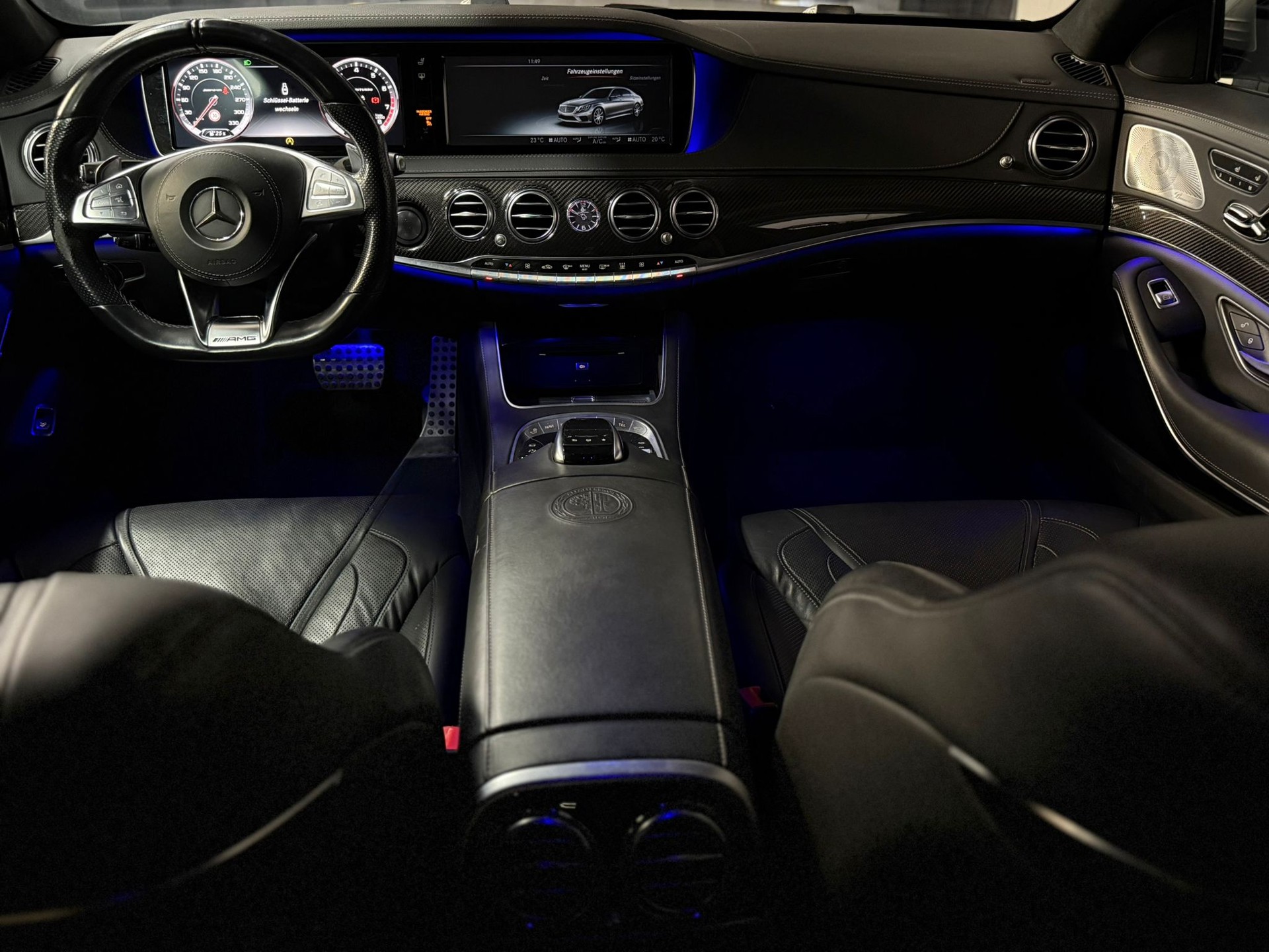 MERCEDES-BENZ S 63 AMG L 4Matic Speedshift MCT / AB MFK / CARBON / PANORAMADACH / BURMESTER / 22’’ Zoll / IWC / Alcantara Dachhimmel-image-11