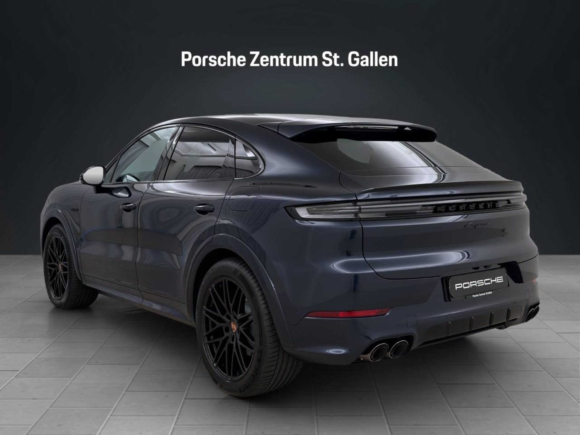 PORSCHE Cayenne E-Hybrid Coupé Black Edition-image-2