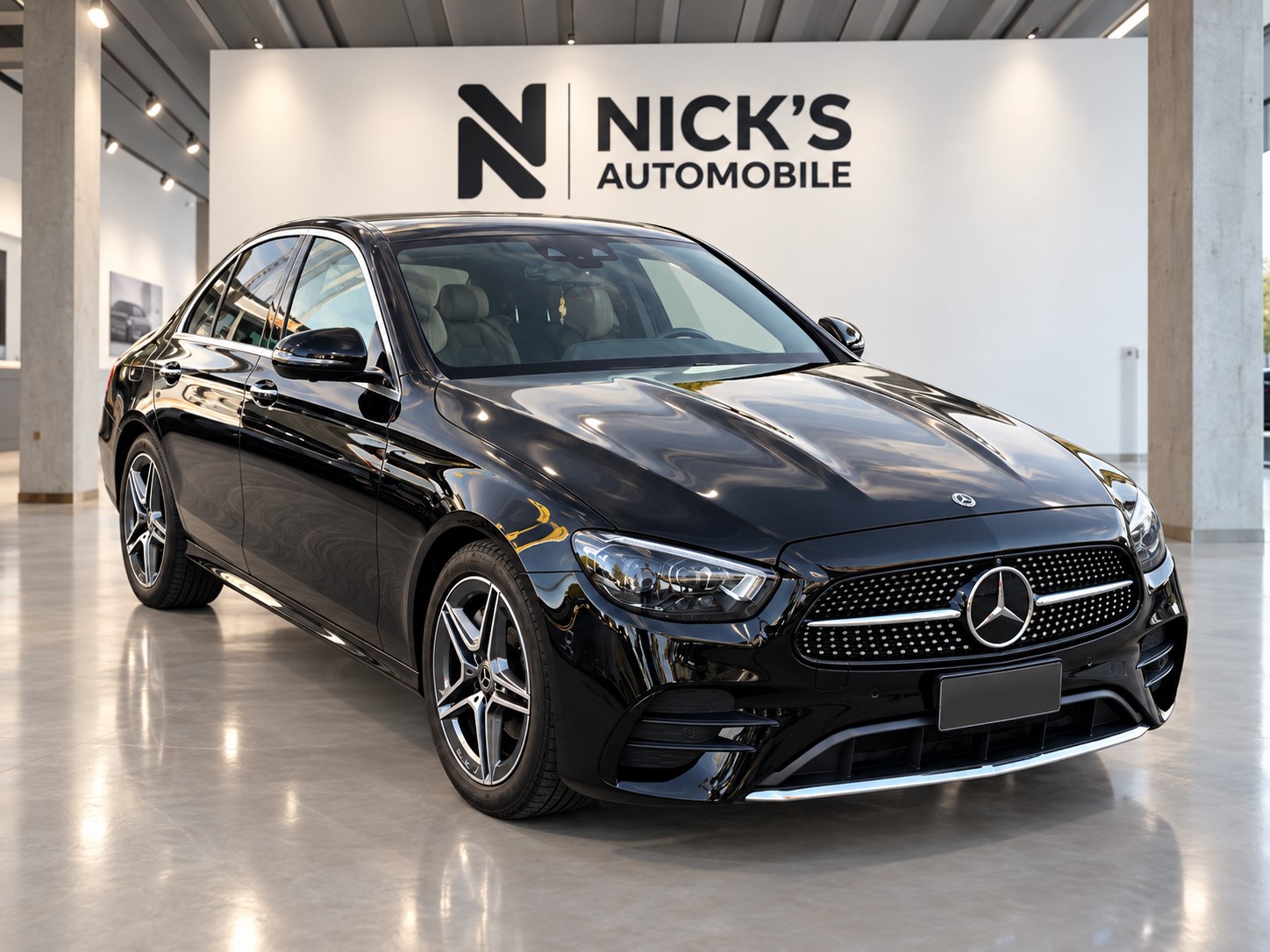 MERCEDES-BENZ E 200 4Matic AMG Line 9G-Tronic-image-1