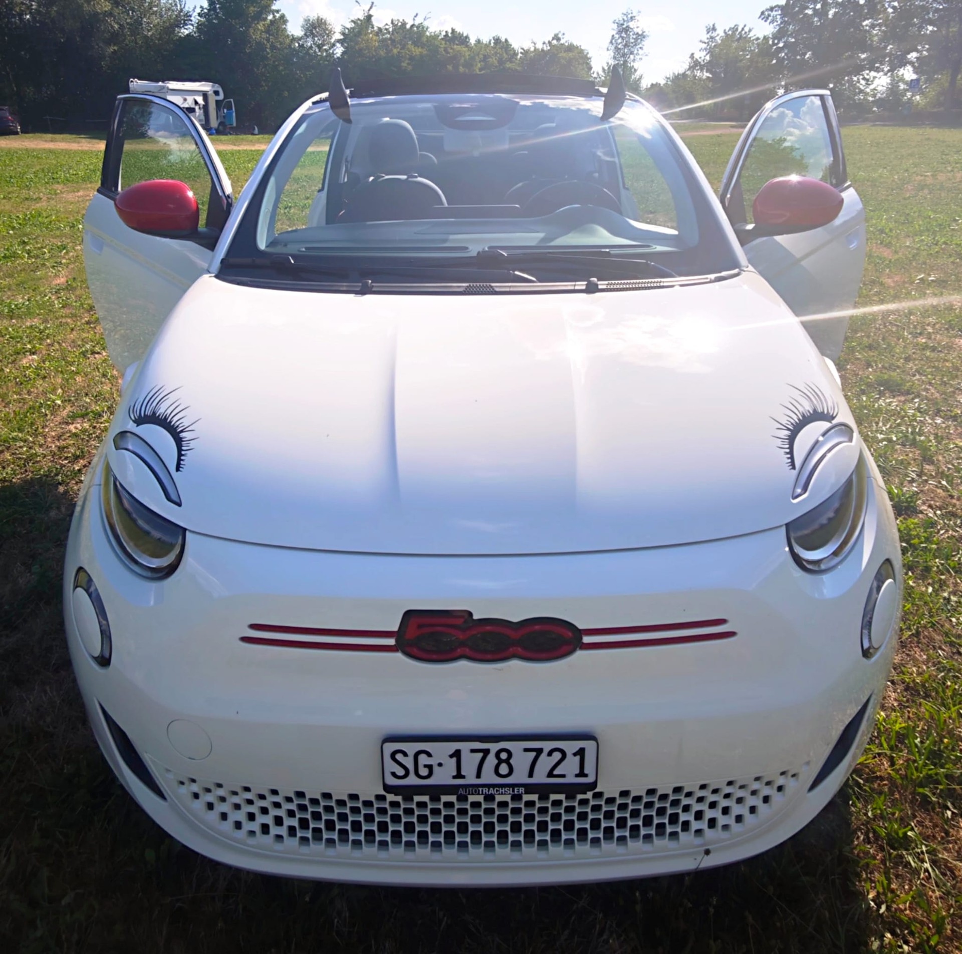 FIAT 500e C Red Swiss Edition (Rarität)-image-7