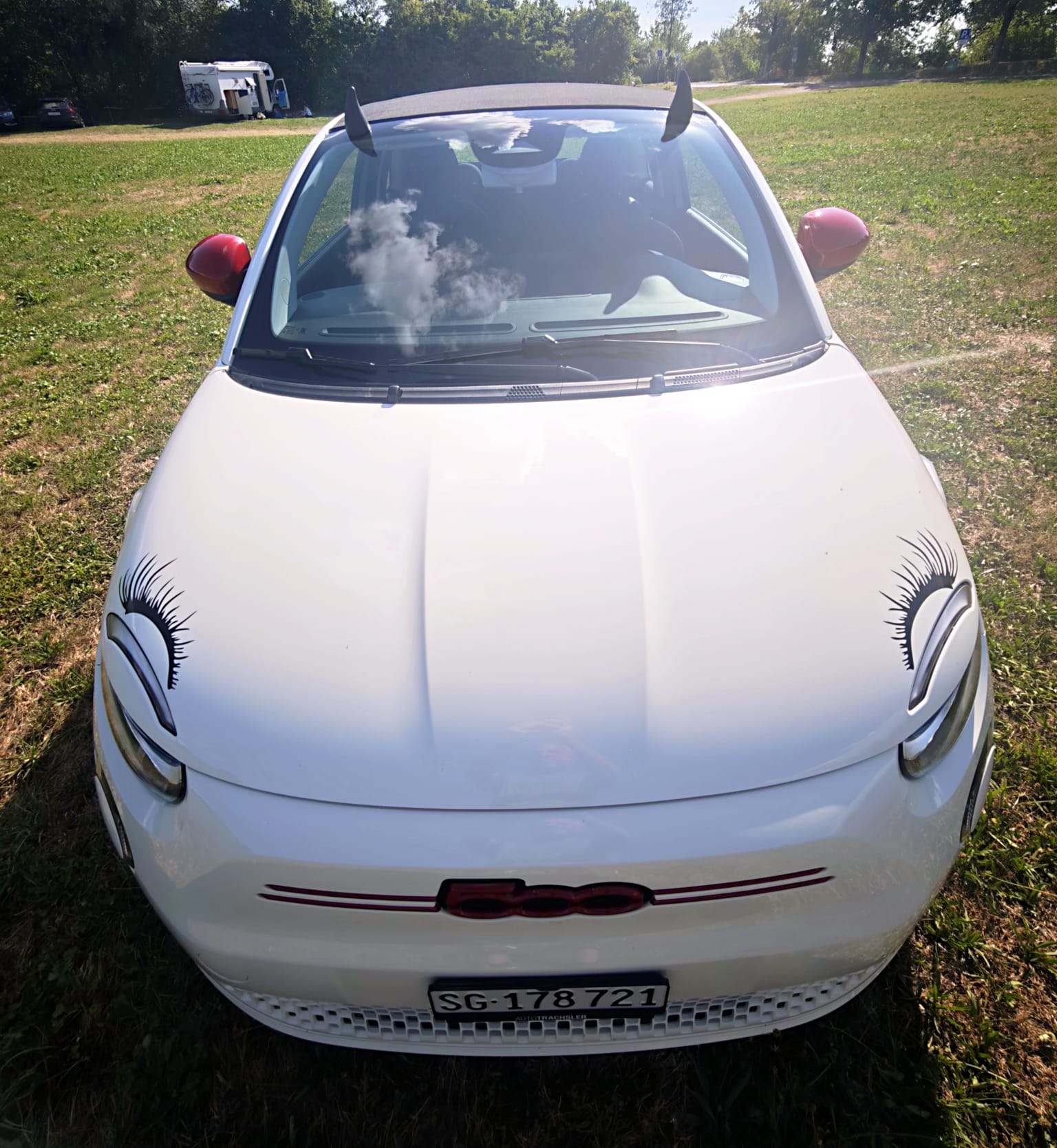 FIAT 500e C Red Swiss Edition (Rarität)-image-6