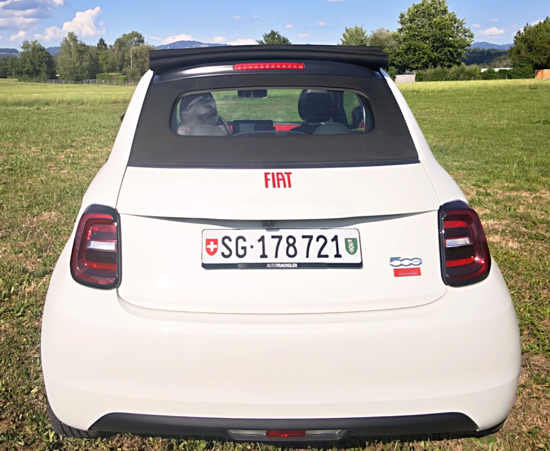 FIAT 500e C Red Swiss Edition (Rarität)-image-1