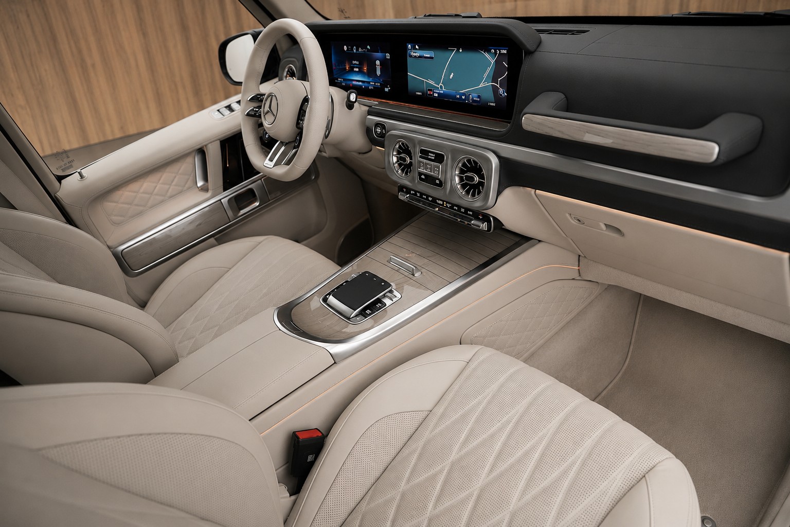 MERCEDES-BENZ G 63 AMG 9G-Tronic Facelift mit 605 PS in Monza Grey Magno-image-5