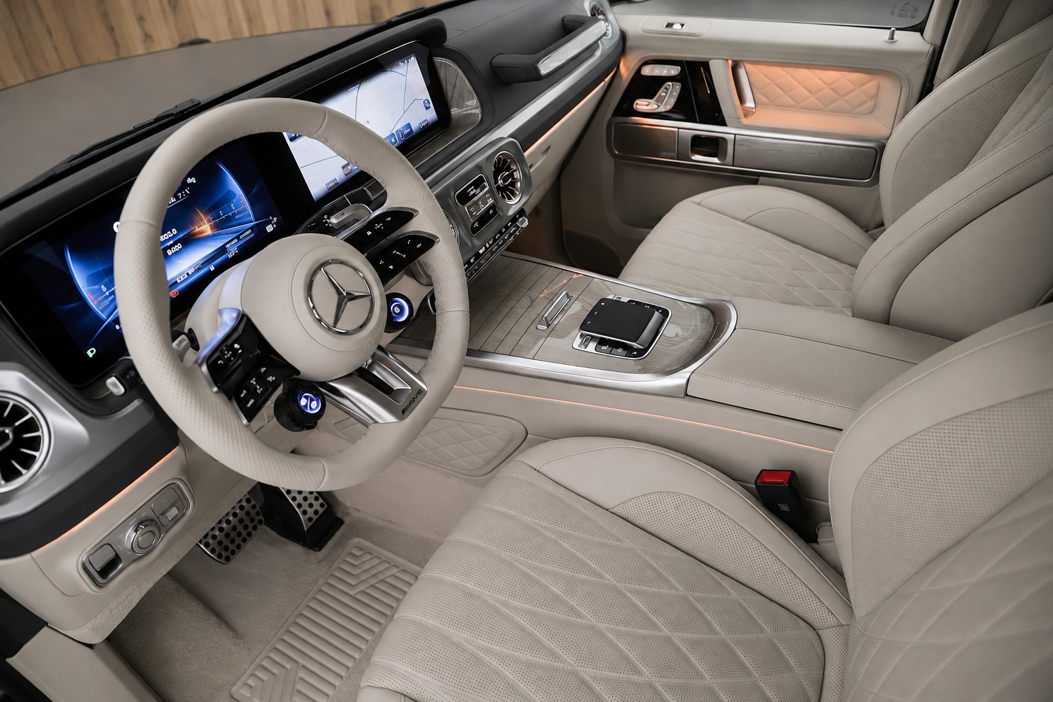 MERCEDES-BENZ G 63 AMG 9G-Tronic Facelift mit 605 PS in Monza Grey Magno-image-4