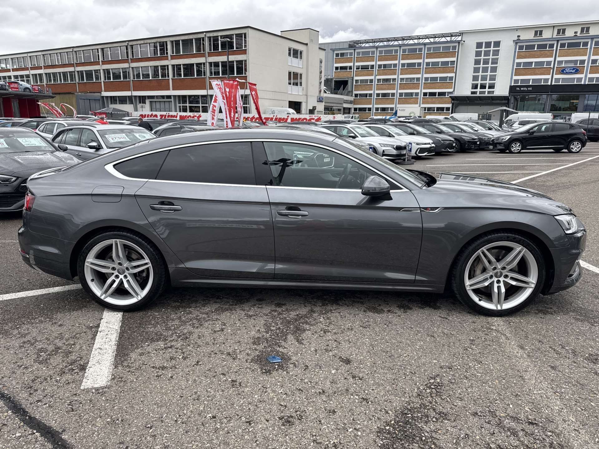 AUDI A5 Sportback 45 TDi Sport S-Line 231PS quattro Tiptronic-Automat-image-10