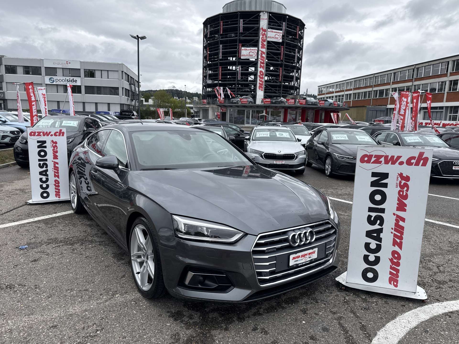 AUDI A5 Sportback 45 TDi Sport S-Line 231PS quattro Tiptronic-Automat-image-0