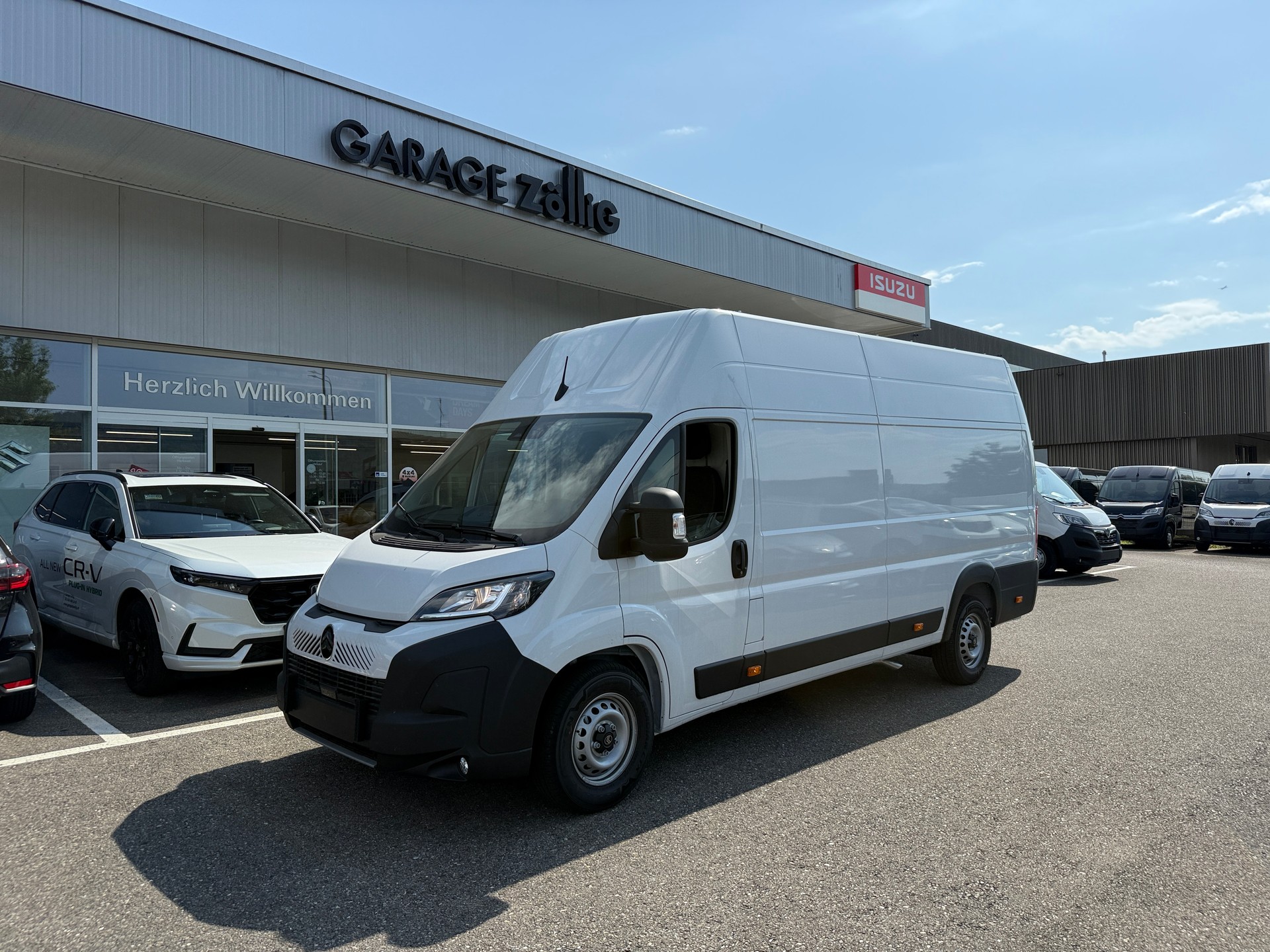 CITROEN Jumper 35+ 2.2 BlueHDi 180PS L4H3 Ersatzrad Lederlenkrad 270° Türen Armlehne, Alle Grössen verfügbar!