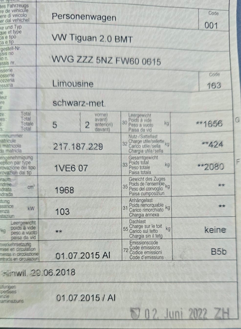 VW Tiguan 2.0 TDI BlueMotion Trend&Fun 4x2-image-13