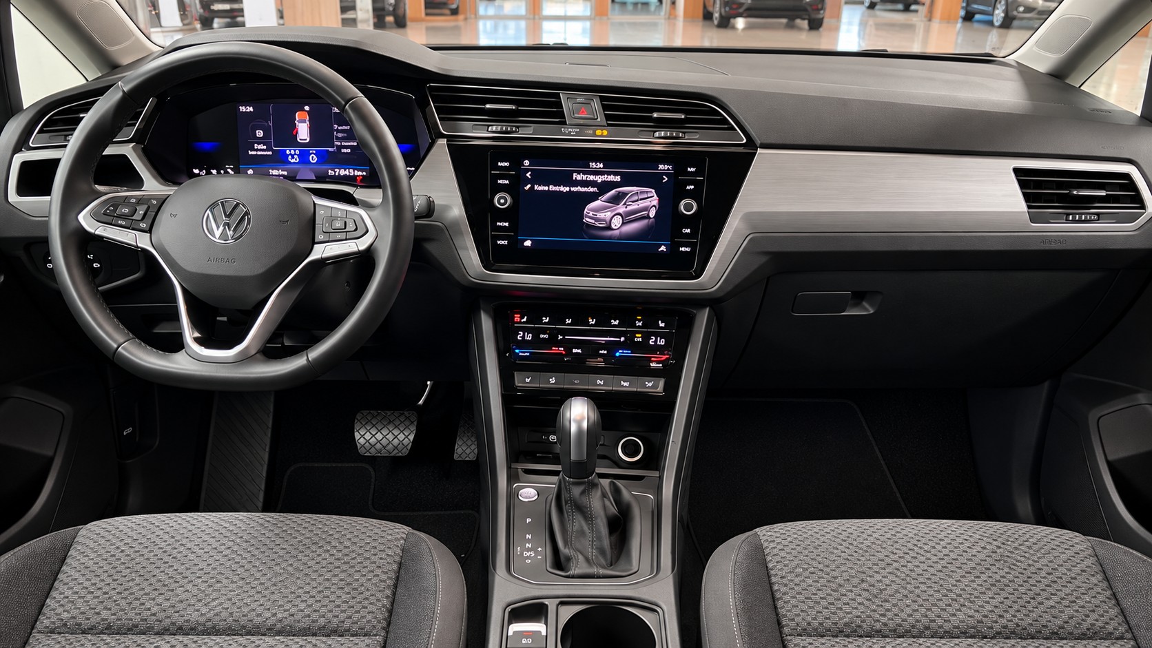 VW Touran 1.5 TSI EVO Comfortline United DSG Automat 7-Plätzer + AHK 1500kg-image-7