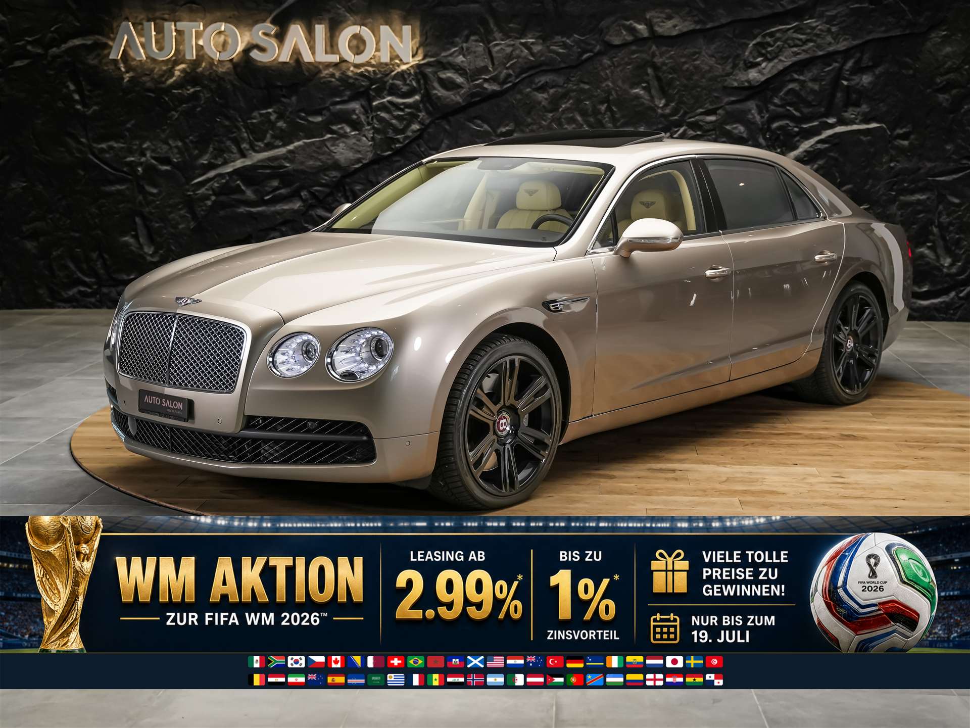BENTLEY Flying Spur *Panorama*Massage*Sitzlüftung*-image-0