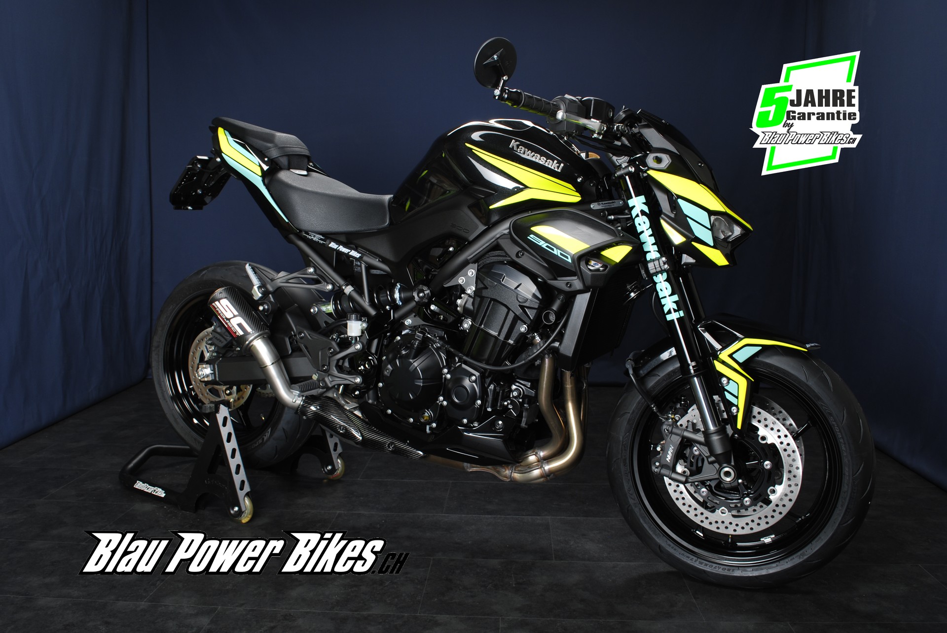 KAWASAKI Z 900 (35kW) -Teilfoliert