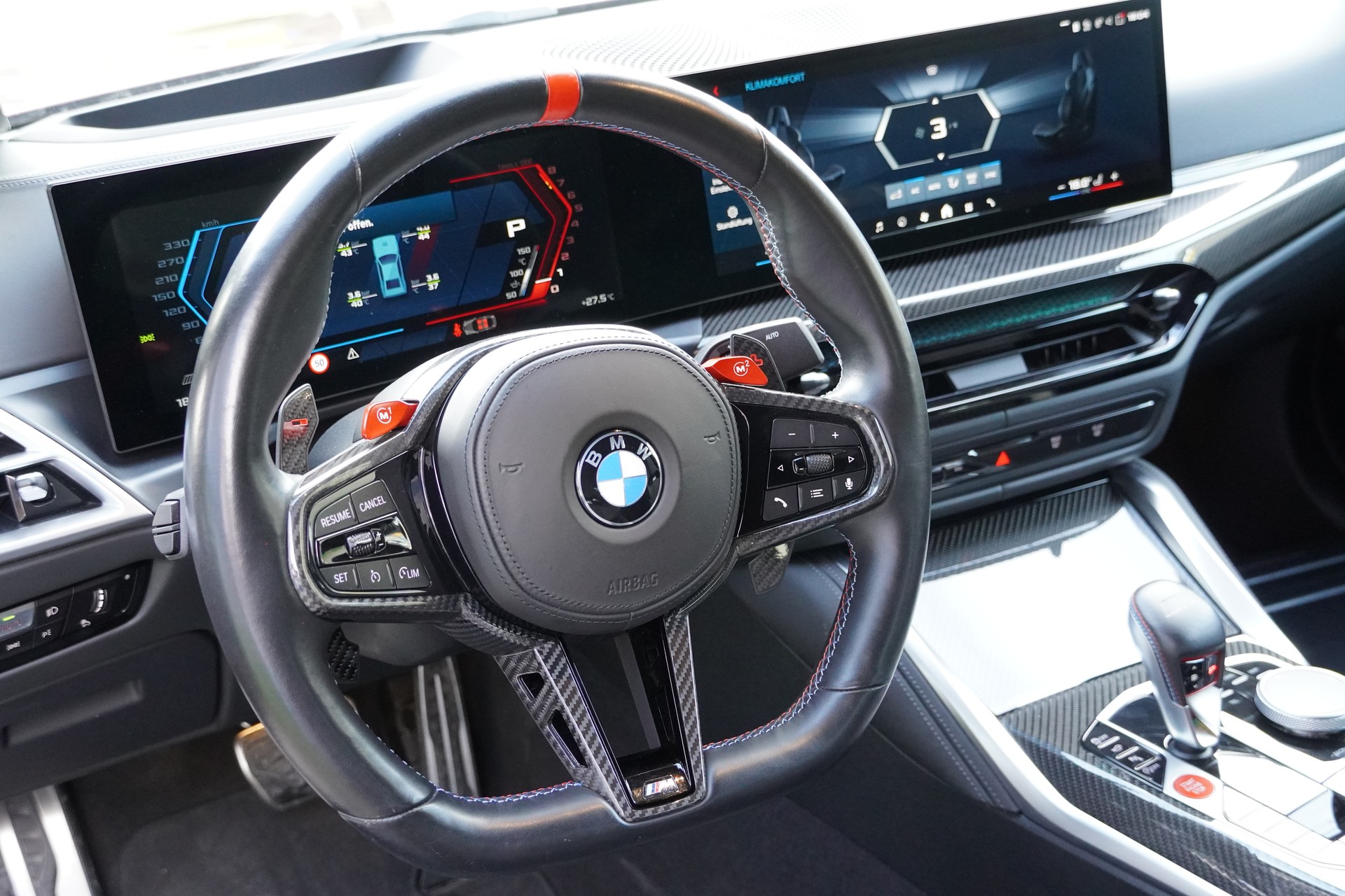 BMW M4 Coupé Competition//Sonderlackierung Aventurinrot//M Carbon Schalensitze//BMW Werksgarantie bis 06.2027//-image-7