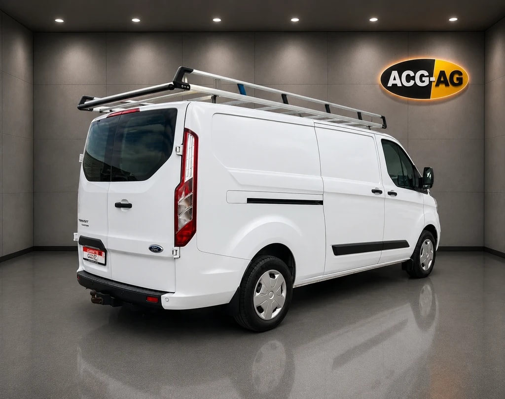 FORD Transit Custom Van 300 L2H1 Limited A ** L2 H2 ** 130 PS ** Sortimo ** Anh-Kupplung, 1650kg ** Dachträger ** Modell 2023 **-image-5
