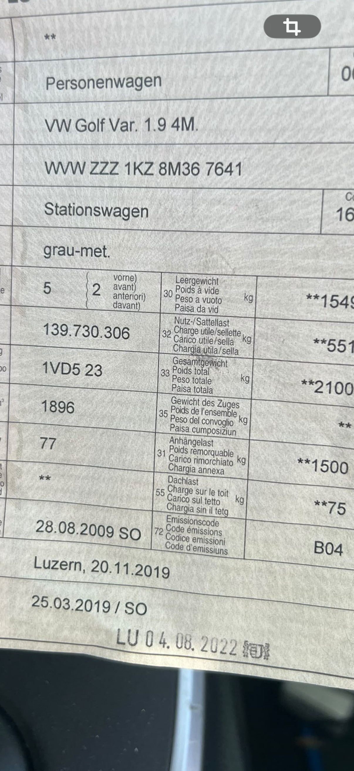 VW Golf Variant 1.9 TDI Comfortline 4Motion-image-11