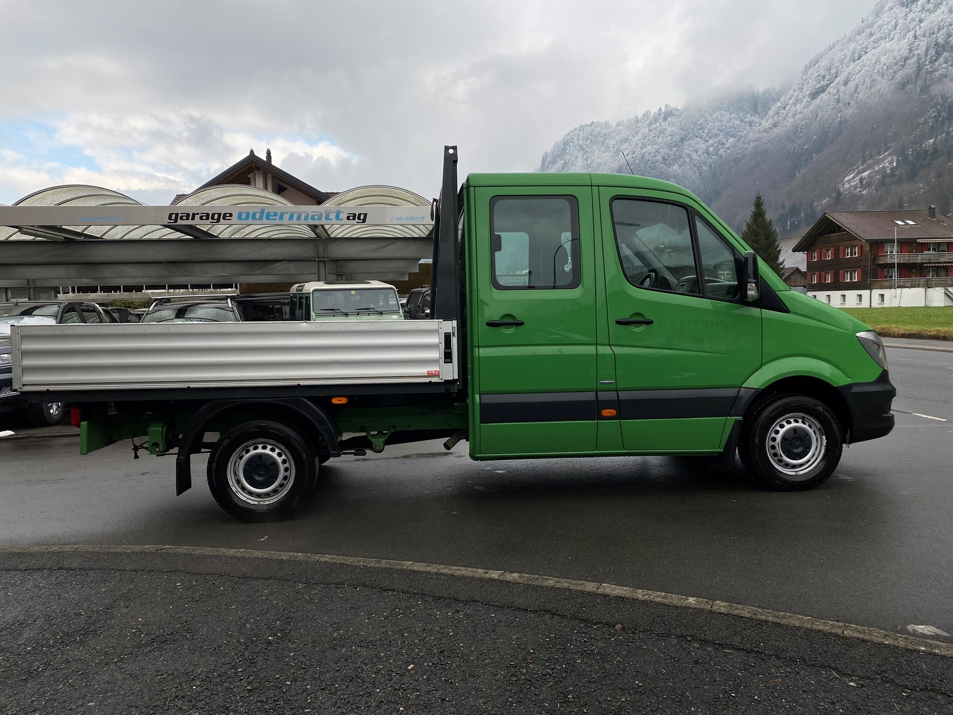 MERCEDES-BENZ Sprinter 319 CDI Standard 7G-Tr Doppelkabiene mit Alubrücke-image-15