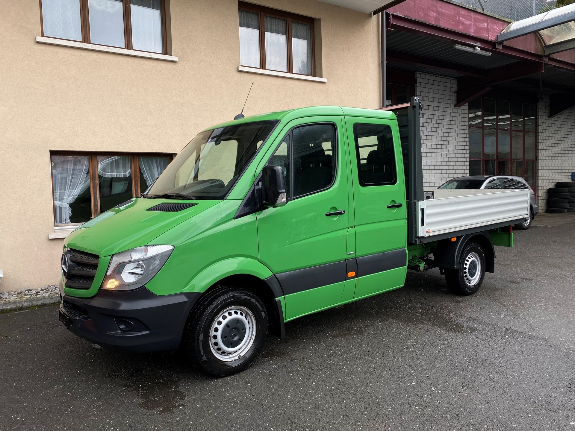 MERCEDES-BENZ Sprinter 319 CDI Standard 7G-Tr Doppelkabiene mit Alubrücke-image-10