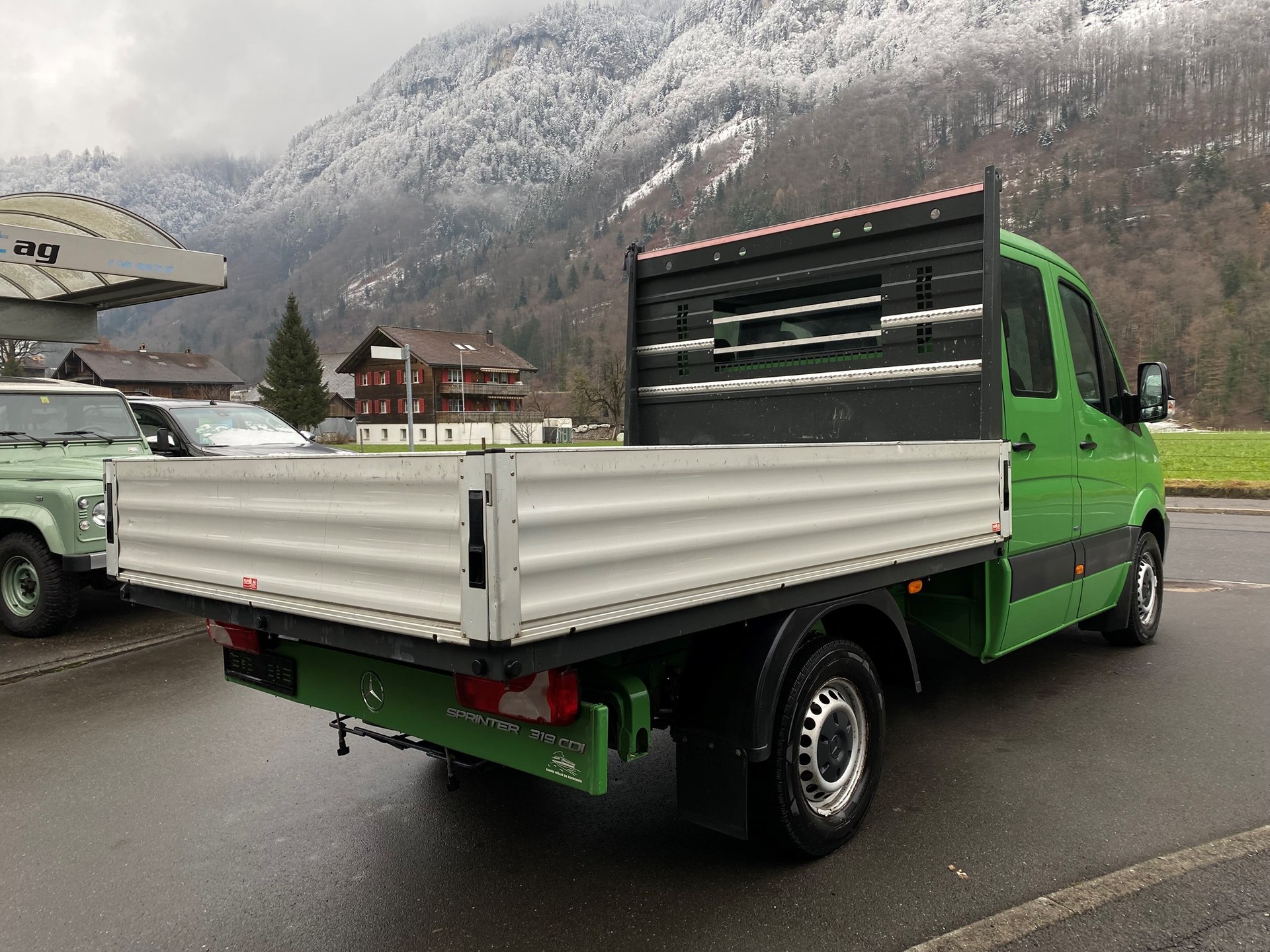 MERCEDES-BENZ Sprinter 319 CDI Standard 7G-Tr Doppelkabiene mit Alubrücke-image-12