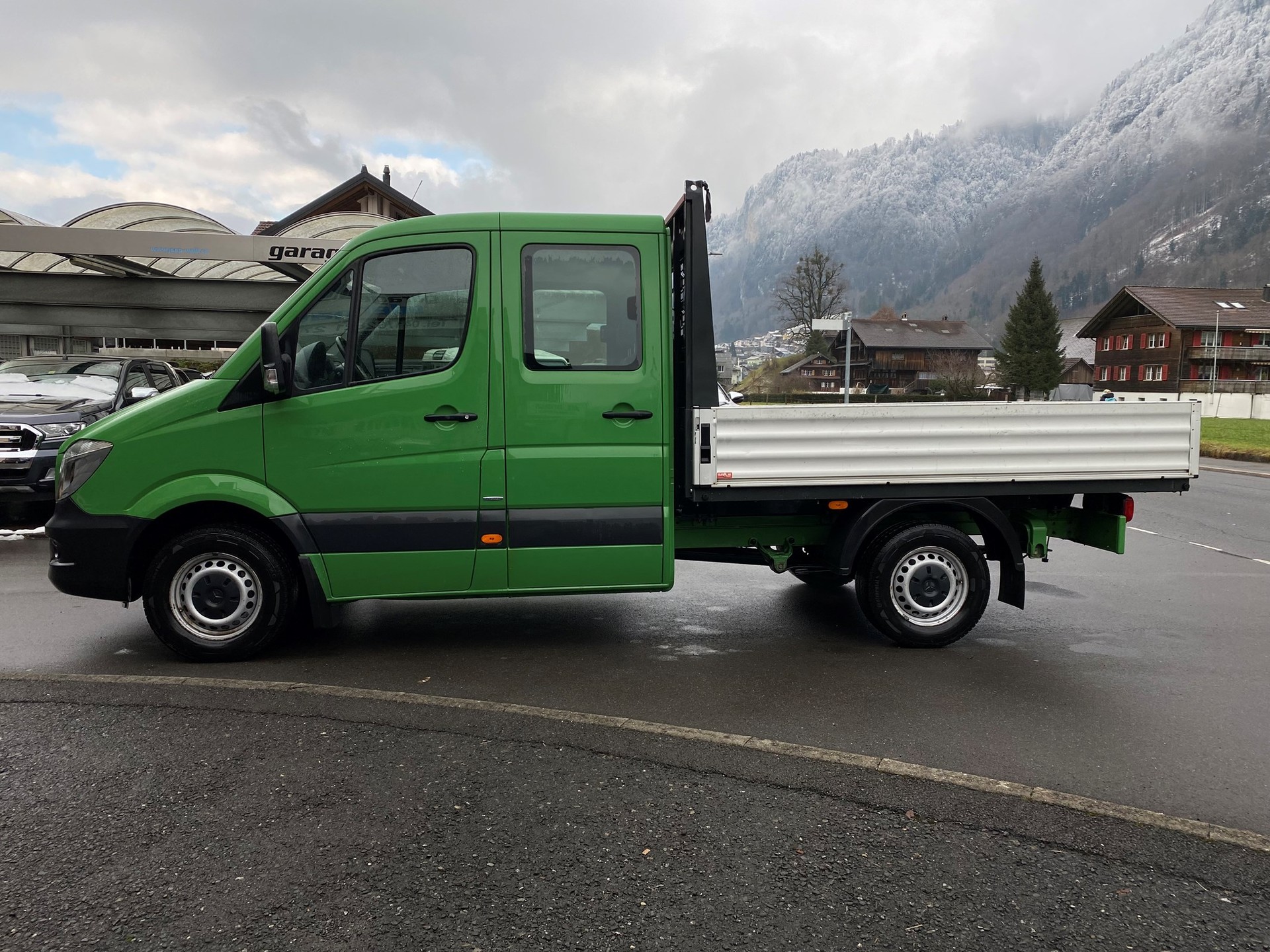 MERCEDES-BENZ Sprinter 319 CDI Standard 7G-Tr Doppelkabiene mit Alubrücke