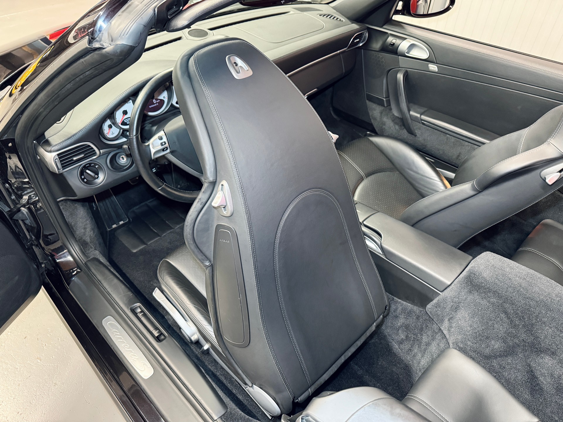 PORSCHE 911 Cabrio Carrera S 355PS Handschalter & Sport Chrono-image-7