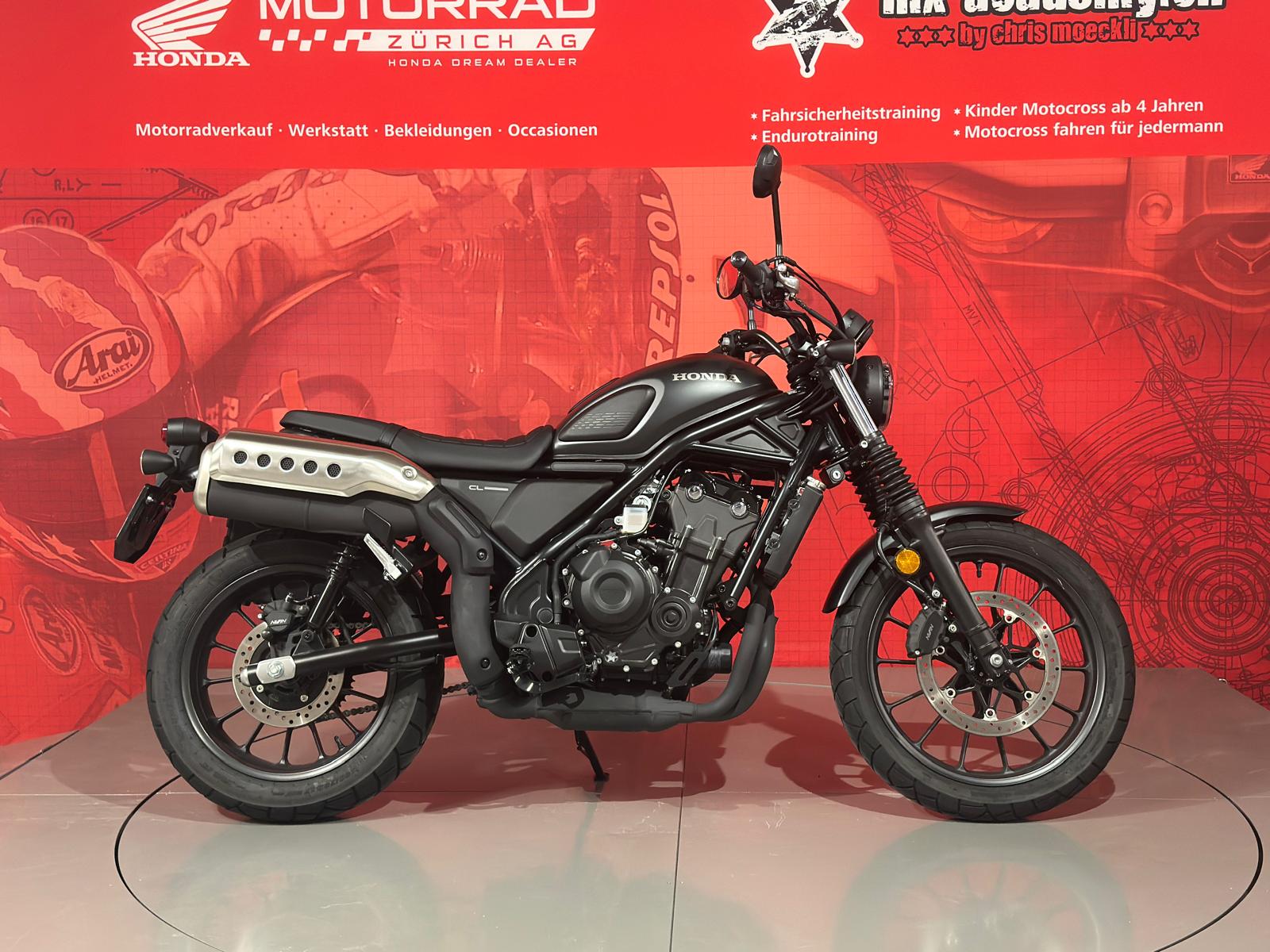 HONDA CL 500 *Occasion**Matte Gunpowder Black Metallic*