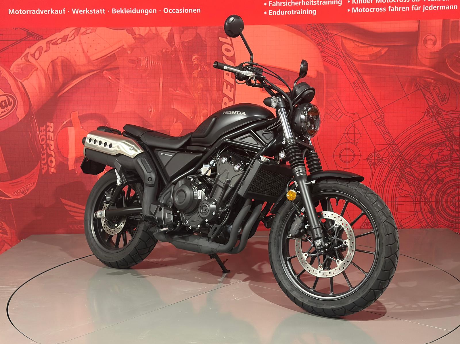 HONDA CL 500 *Occasion**Matte Gunpowder Black Metallic*-image-5